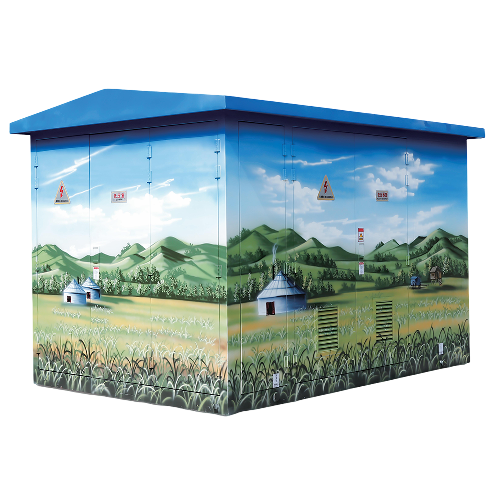 YB□(ZBW27)-12/0.4(F·R) Outdoor Prefabricated Substation (European Style)